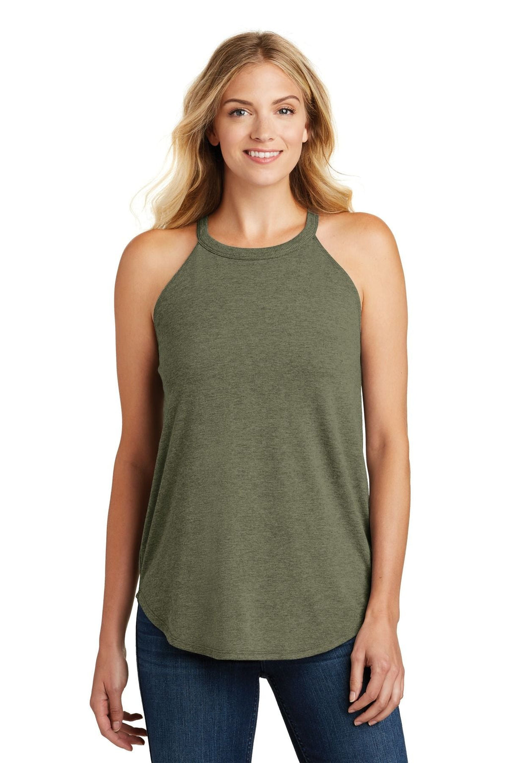 District Women's Perfect Tri Rocker Tank DT137L